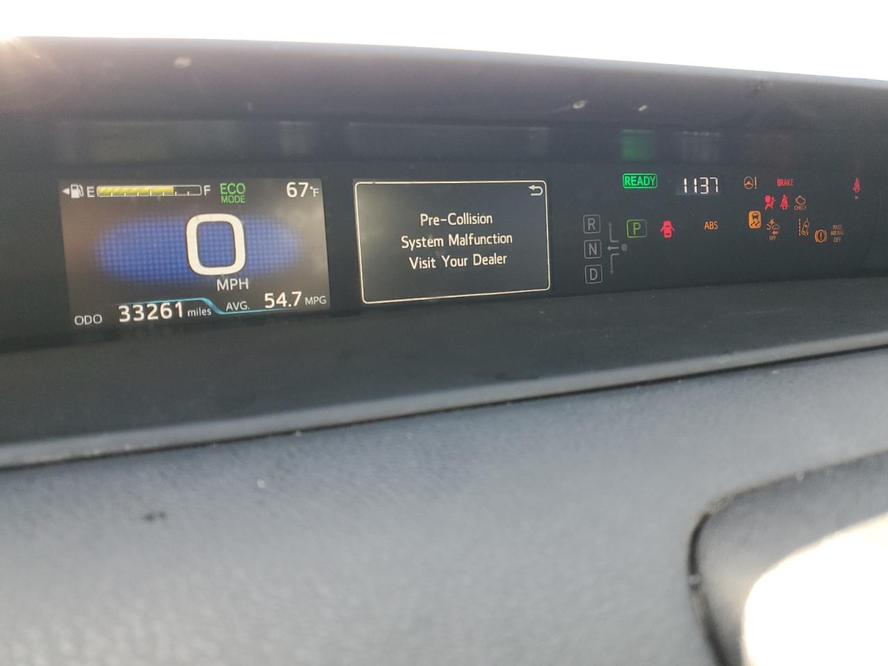 2021 Toyota Prius VIN JTDKAMFU5M3151444 Copart auction photo, front end damage thumbnail 9