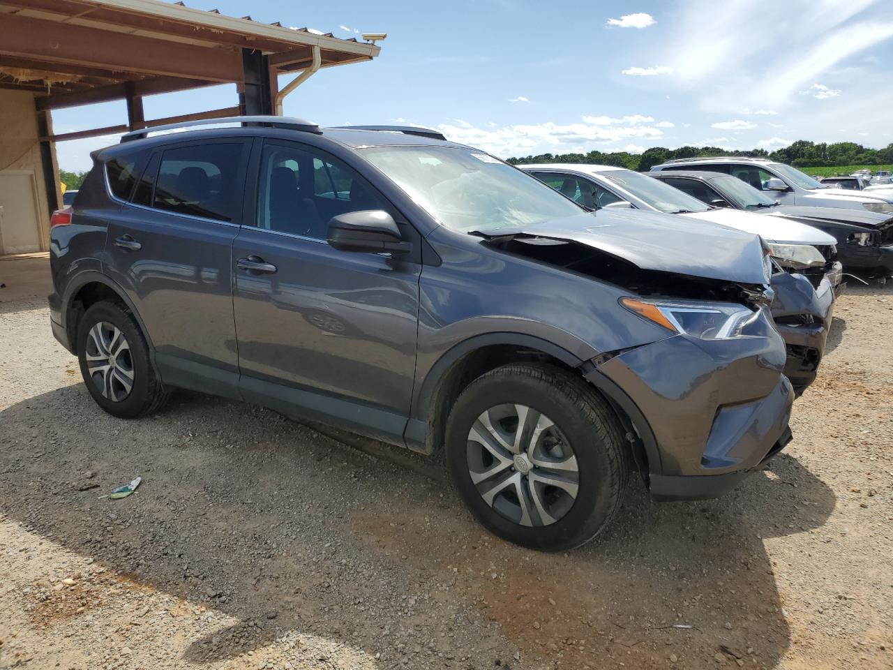 2017 Toyota RAV 4 VIN 2T3BFREV4HW606540 Copart auction photo, front end damage thumbnail 4