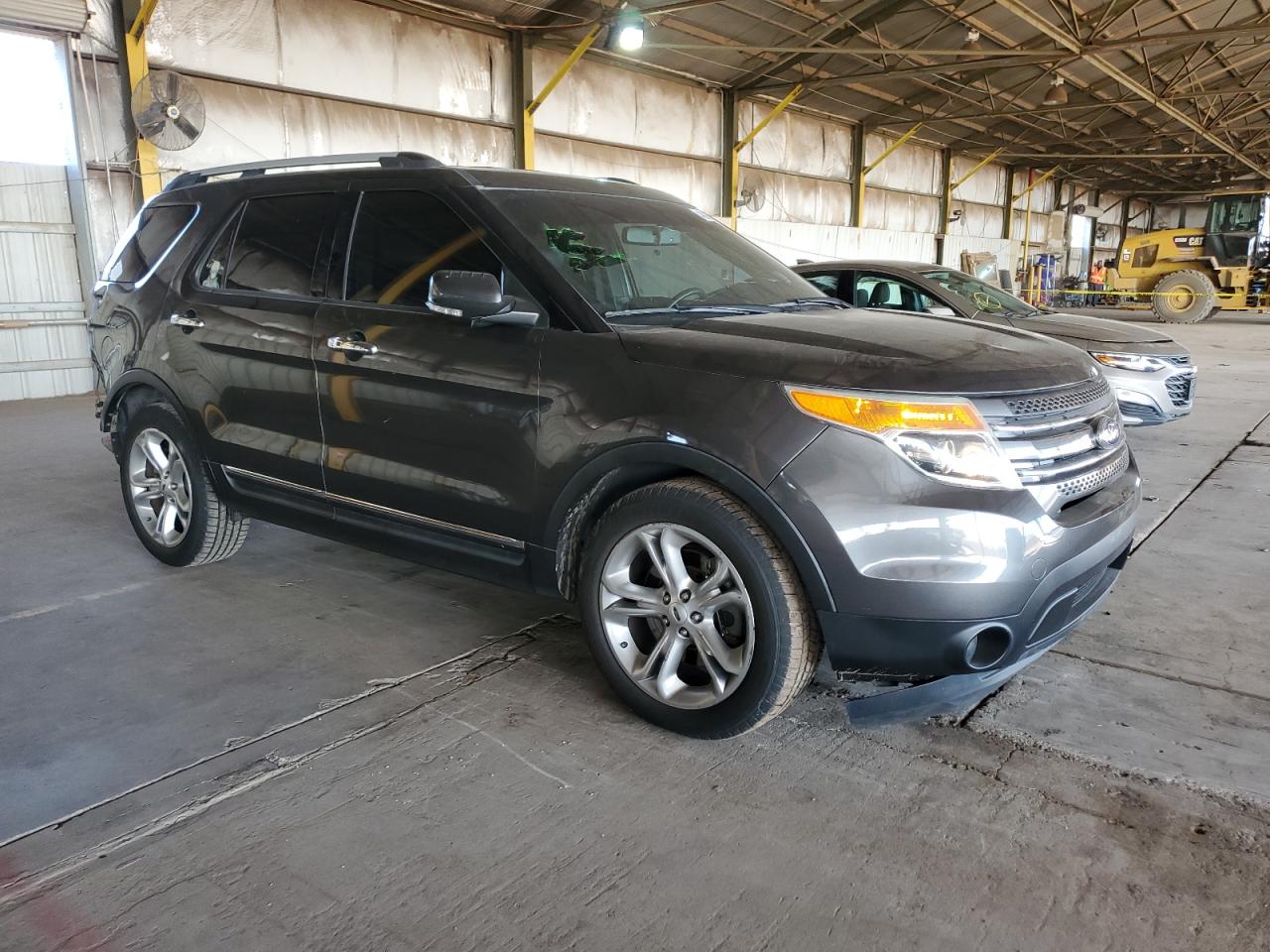 2015 Ford Explorer VIN 1FM5K7F80FGB75141 Copart auction photo, rear end / top/roof damage thumbnail 4