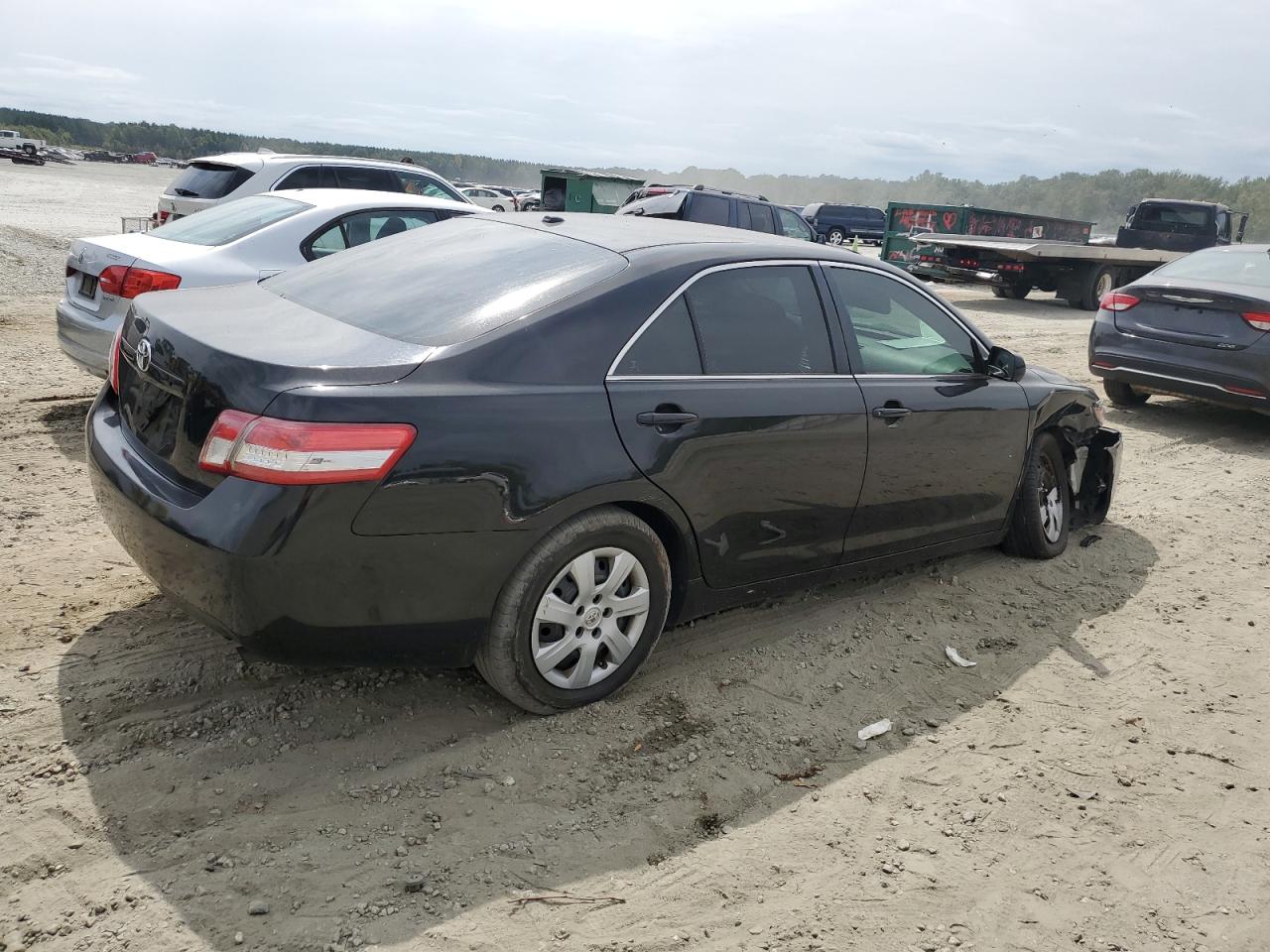 2011 Toyota Camry VIN 4T1BF3EK9BU147606 Copart auction photo, front end damage thumbnail 3