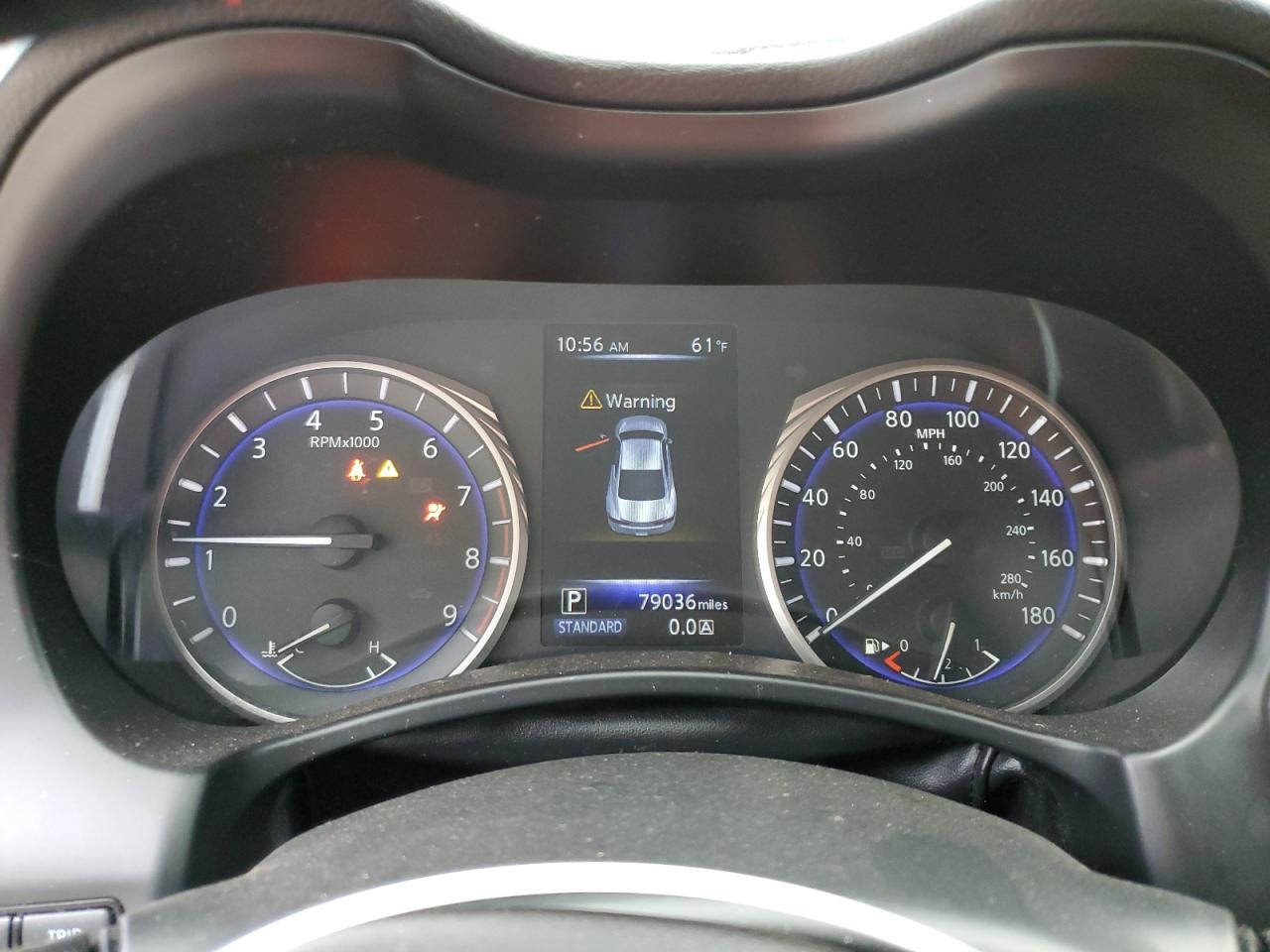 2018 Infiniti Q60 VIN JN1EV7EK1JM343312 Copart auction photo, all over damage thumbnail 9
