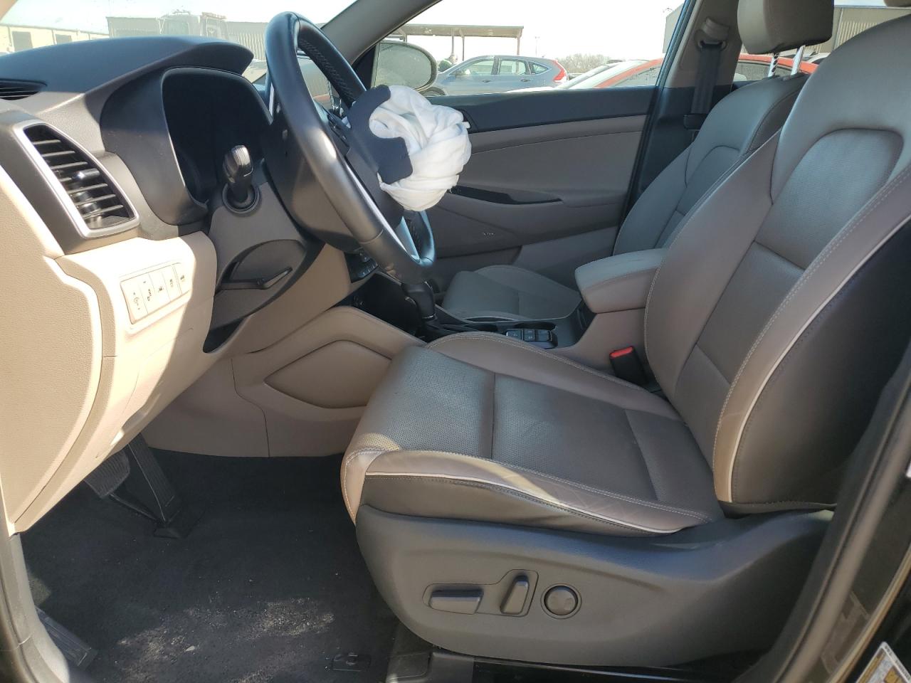 2021 Hyundai Tucson VIN KM8J33AL3MU305038 Copart auction photo, front end damage thumbnail 7