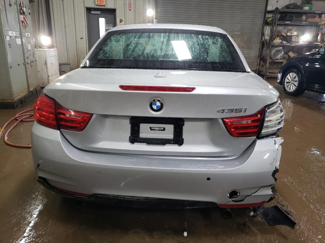 2014 BMW 4er VIN WBA3T3C59EP737190 Copart auction photo, all over / undercarriage damage thumbnail 6