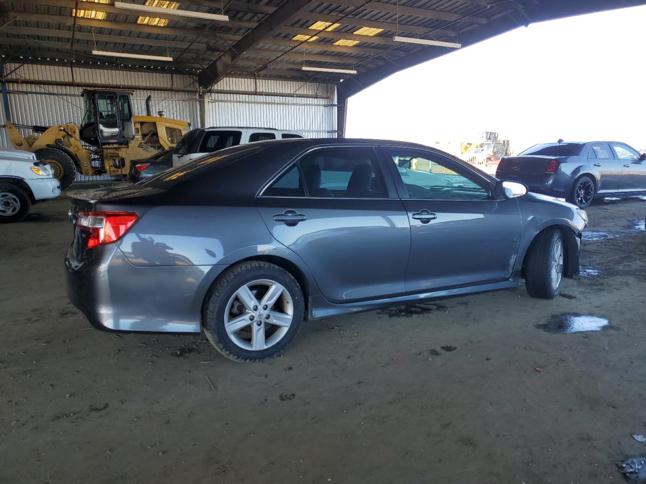 2014 Toyota Camry VIN 4T1BF1FK5EU869727 Copart auction photo, front end / side damage thumbnail 3