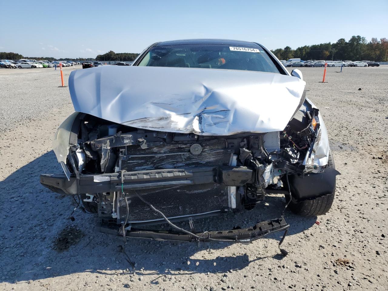 2015 Hyundai Sonata VIN 5NPE34AF9FH239453 Copart auction photo, front end / mechanical damage thumbnail 5