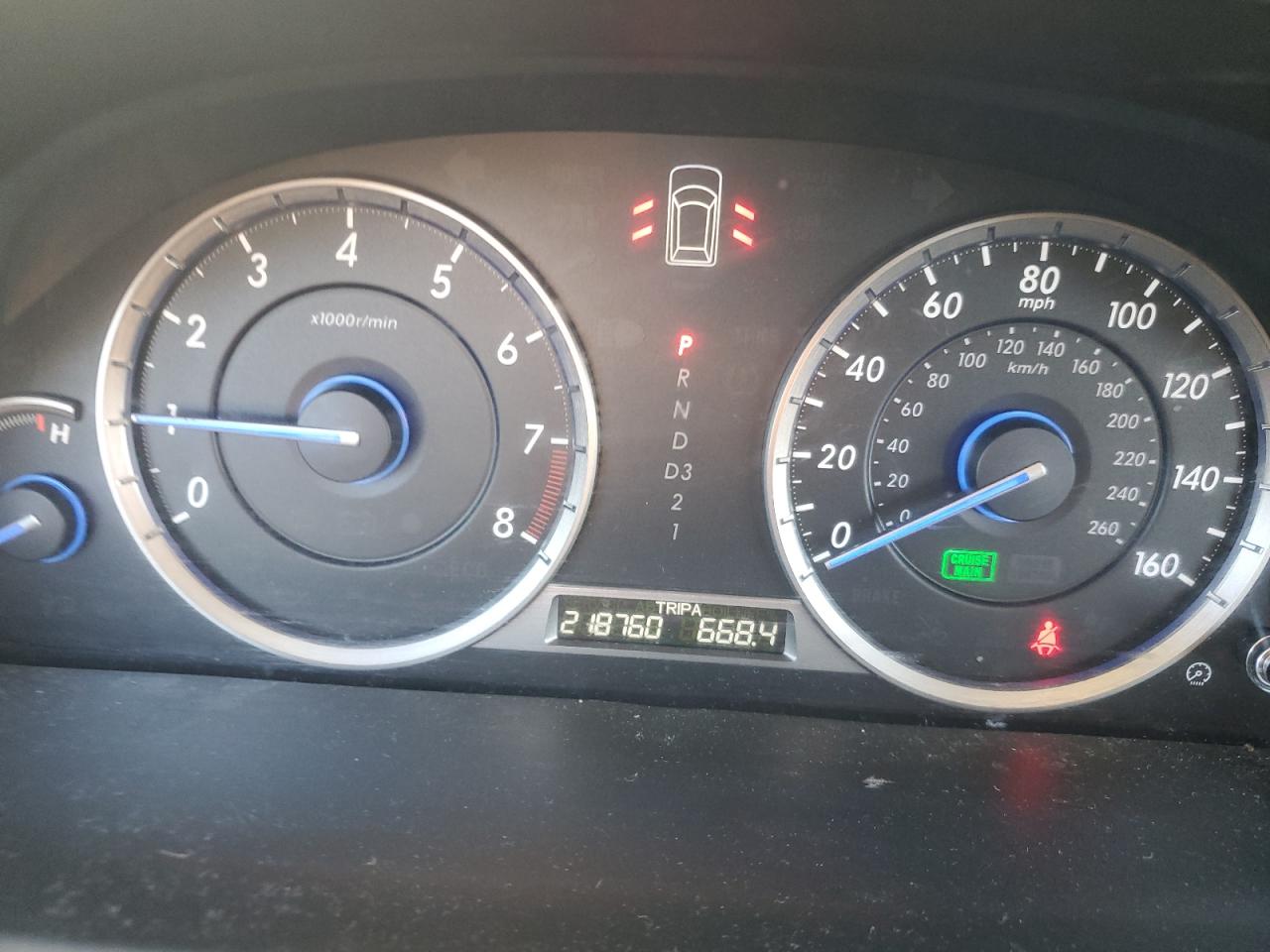 2015 Honda Crosstour VIN 5J6TF3H38FL001202 Copart auction photo, rear end damage thumbnail 9