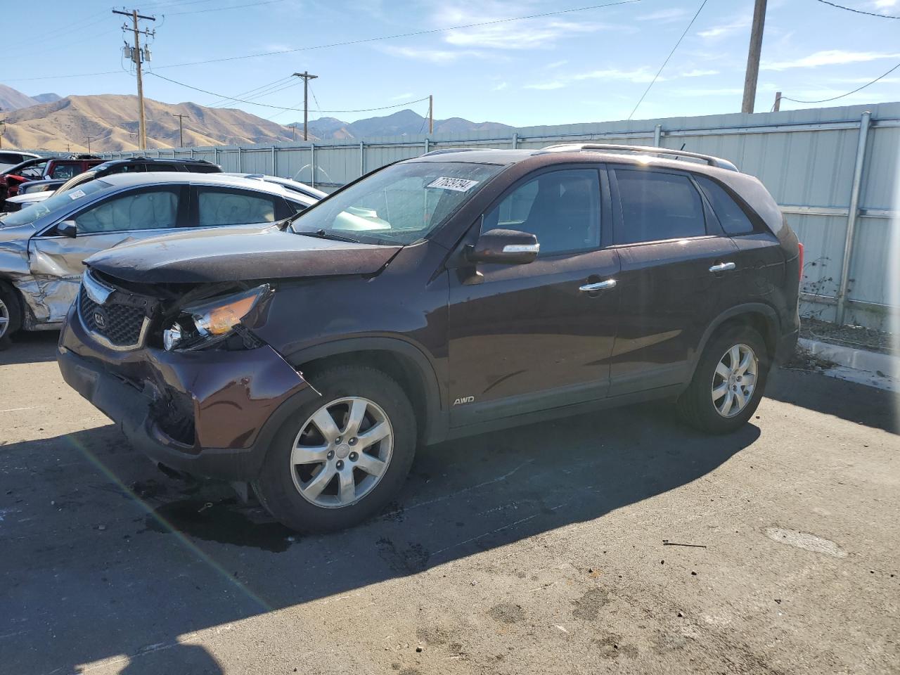 2013 KIA Sorento VIN 5XYKTDA25DG309874