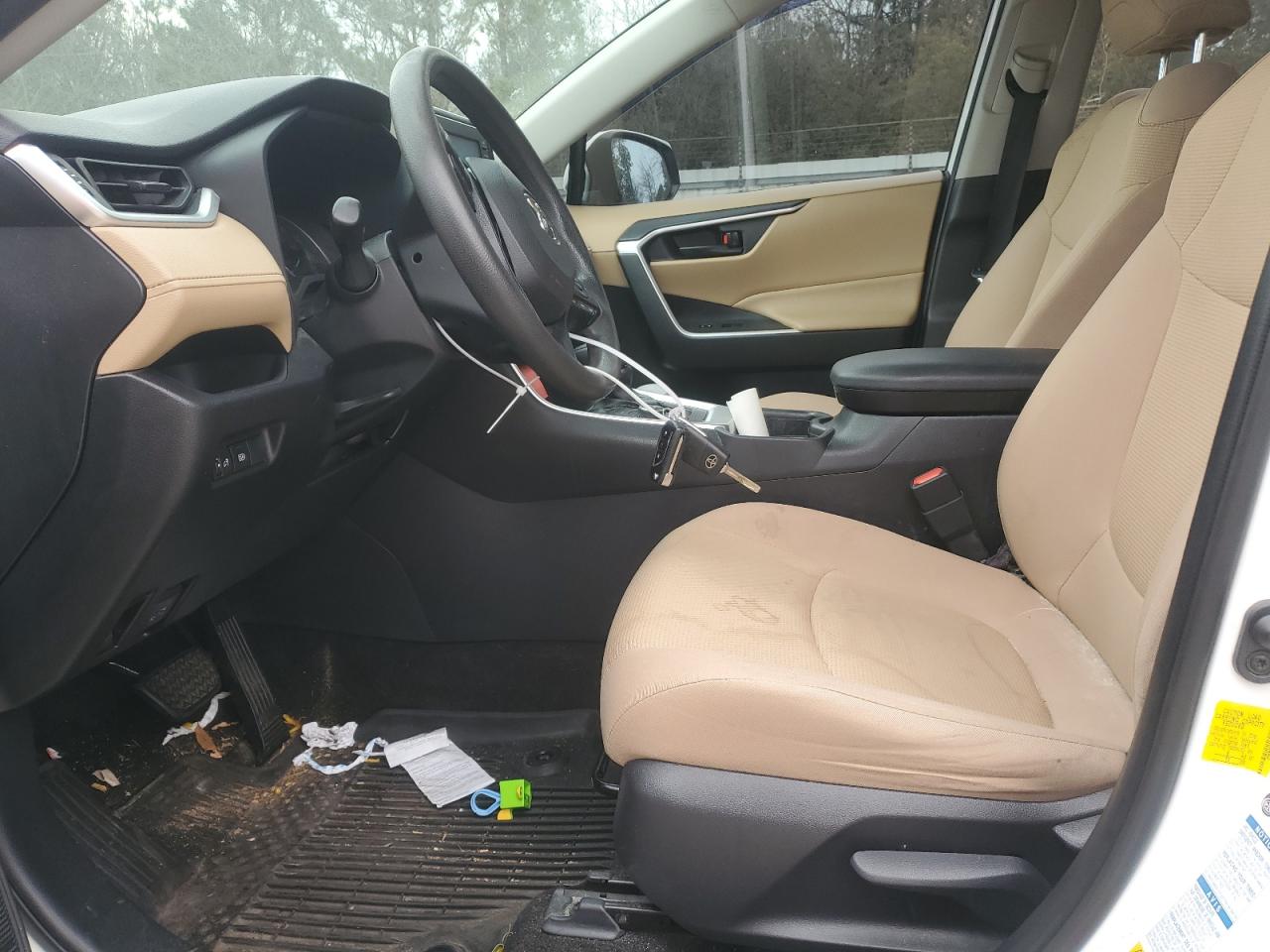 2019 Toyota RAV 4 VIN JTMMWRFV8KD013680 Copart auction photo, front end damage thumbnail 7