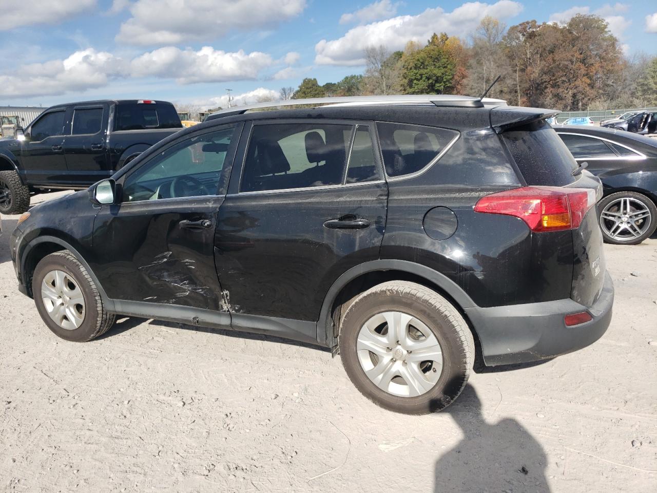 2014 Toyota RAV 4 VIN 2T3ZFREV7EW091771 Copart auction photo, side damage thumbnail 2