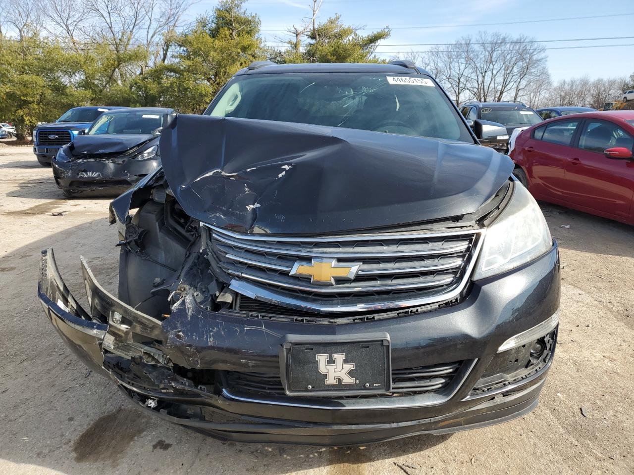 2015 Chevrolet Traverse VIN 1GNKVHKD2FJ178804 Copart auction photo, front end / frame damage damage thumbnail 5