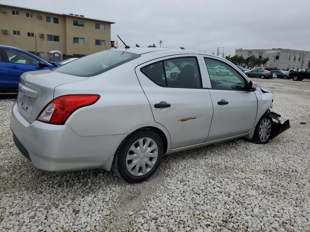 2017 Nissan Versa VIN 3N1CN7AP9HL855851 Copart auction photo, front end damage thumbnail 3