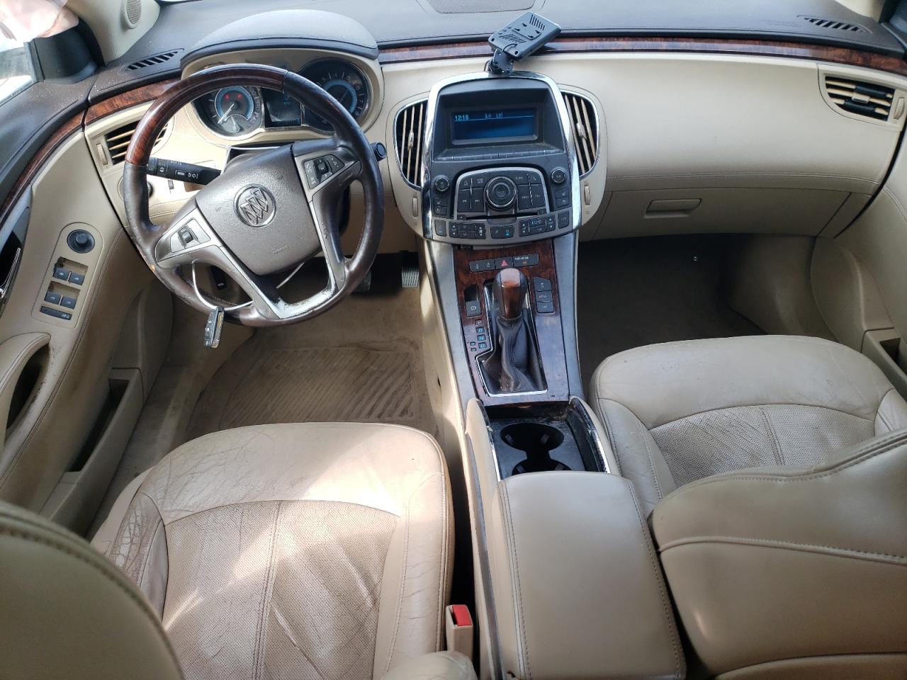 2010 Buick LaCrosse VIN 1G4GC5GG8AF166332 Copart auction photo, front end / side damage thumbnail 8