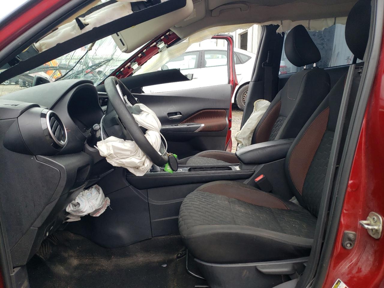 2021 Nissan Kicks VIN 3N1CP5DV3ML510656 Copart auction photo, front end / side damage thumbnail 7