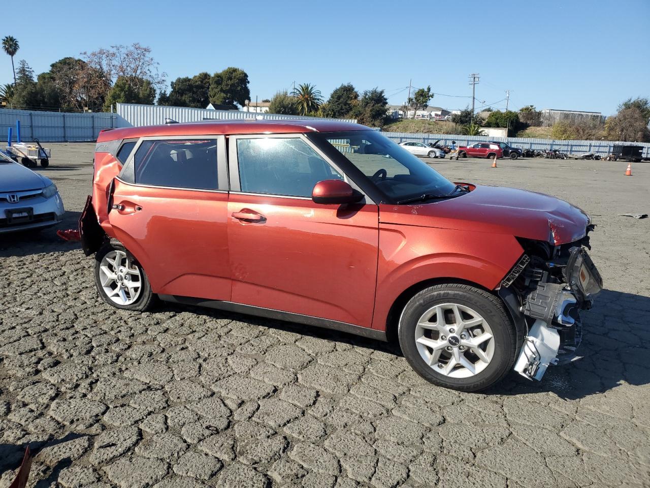 2022 KIA Soul VIN KNDJ23AU3N7824462 Copart auction photo, all over / mechanical damage thumbnail 4