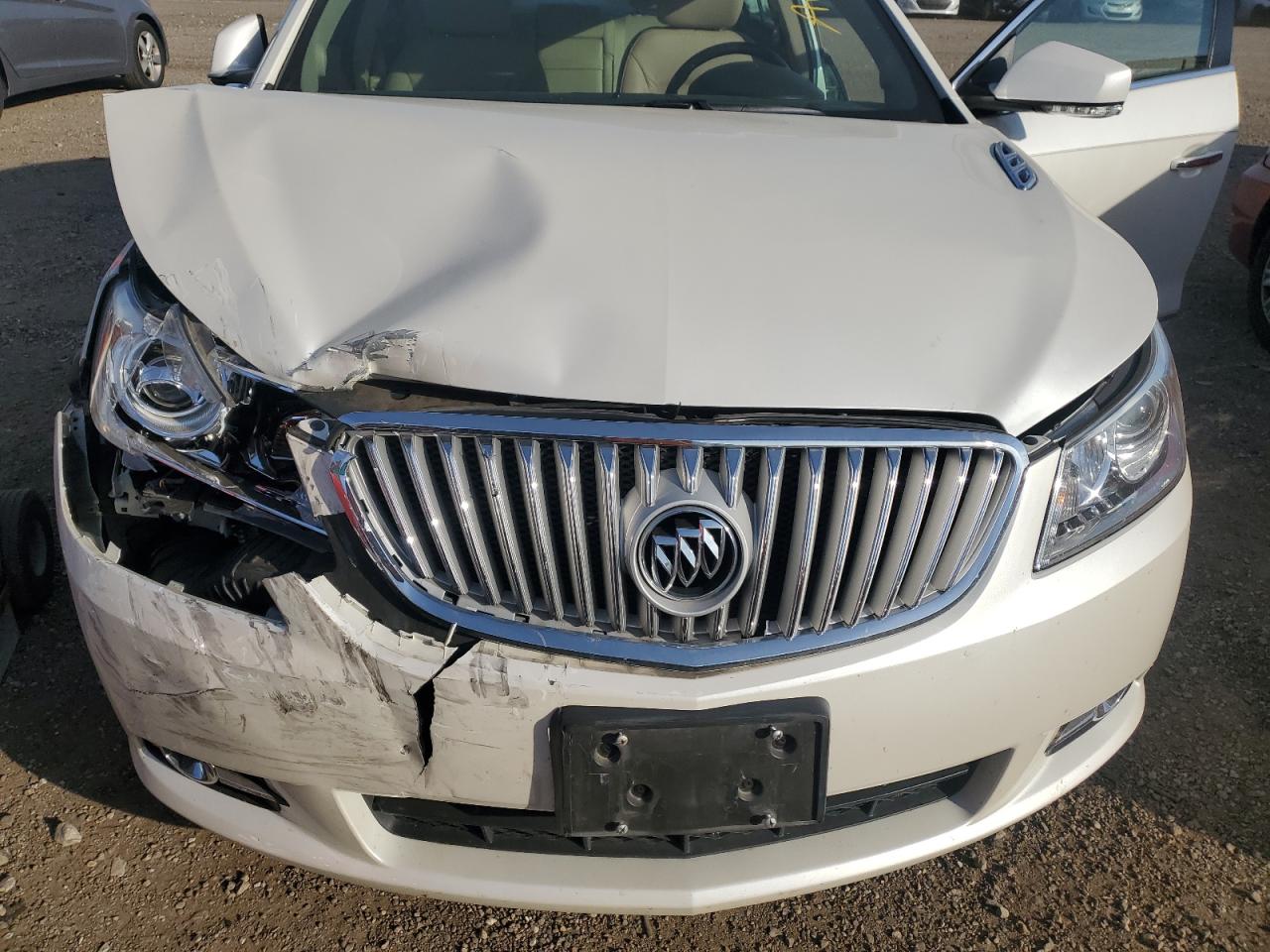 2012 Buick LaCrosse VIN 1G4GD5E31CF215595 Copart auction photo, front end damage thumbnail 11