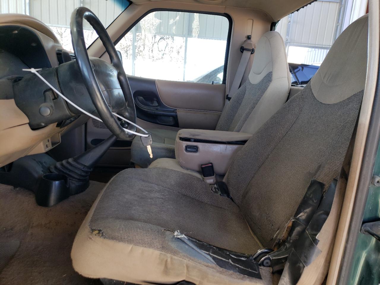 2000 Ford Ranger VIN 1FTYR10V6YPB83482 Copart auction photo, rear end damage thumbnail 7