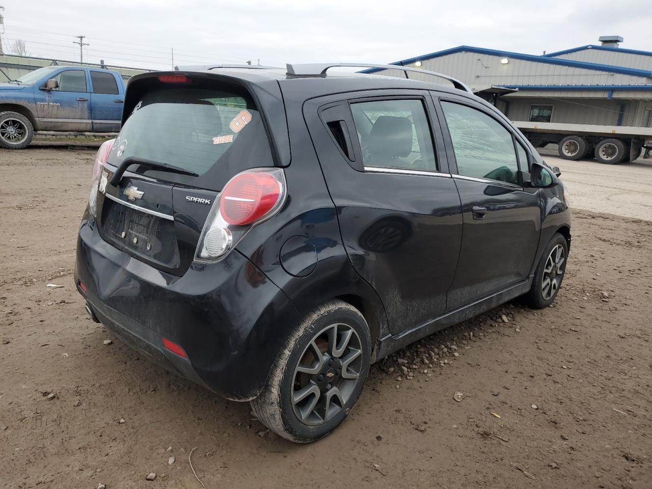 2013 Chevrolet Spark VIN KL8CF6S94DC582384 Copart auction photo, front end / minor dent/scratches damage thumbnail 3