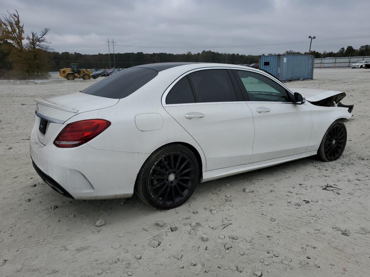2017 Mercedes-Benz C-klasse VIN 55SWF4JB2HU207355 Copart auction photo, front end damage thumbnail 3