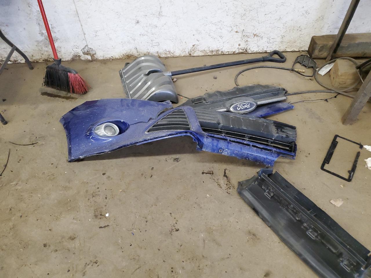 2014 Ford Focus VIN 1FADP3F22EL219089 Copart auction photo, front end damage thumbnail 12