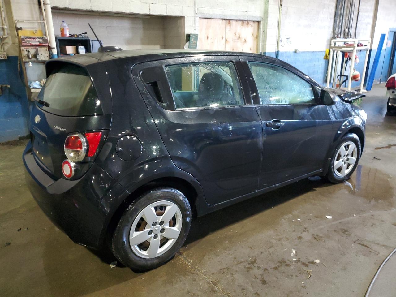 2015 Chevrolet Sonic VIN 1G1JA6SH9F4213871 Copart auction photo, front end damage thumbnail 3