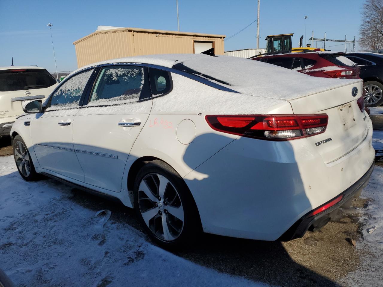 2016 KIA Optima VIN 5XXGW4L29GG014232 Copart auction photo, front end damage thumbnail 2