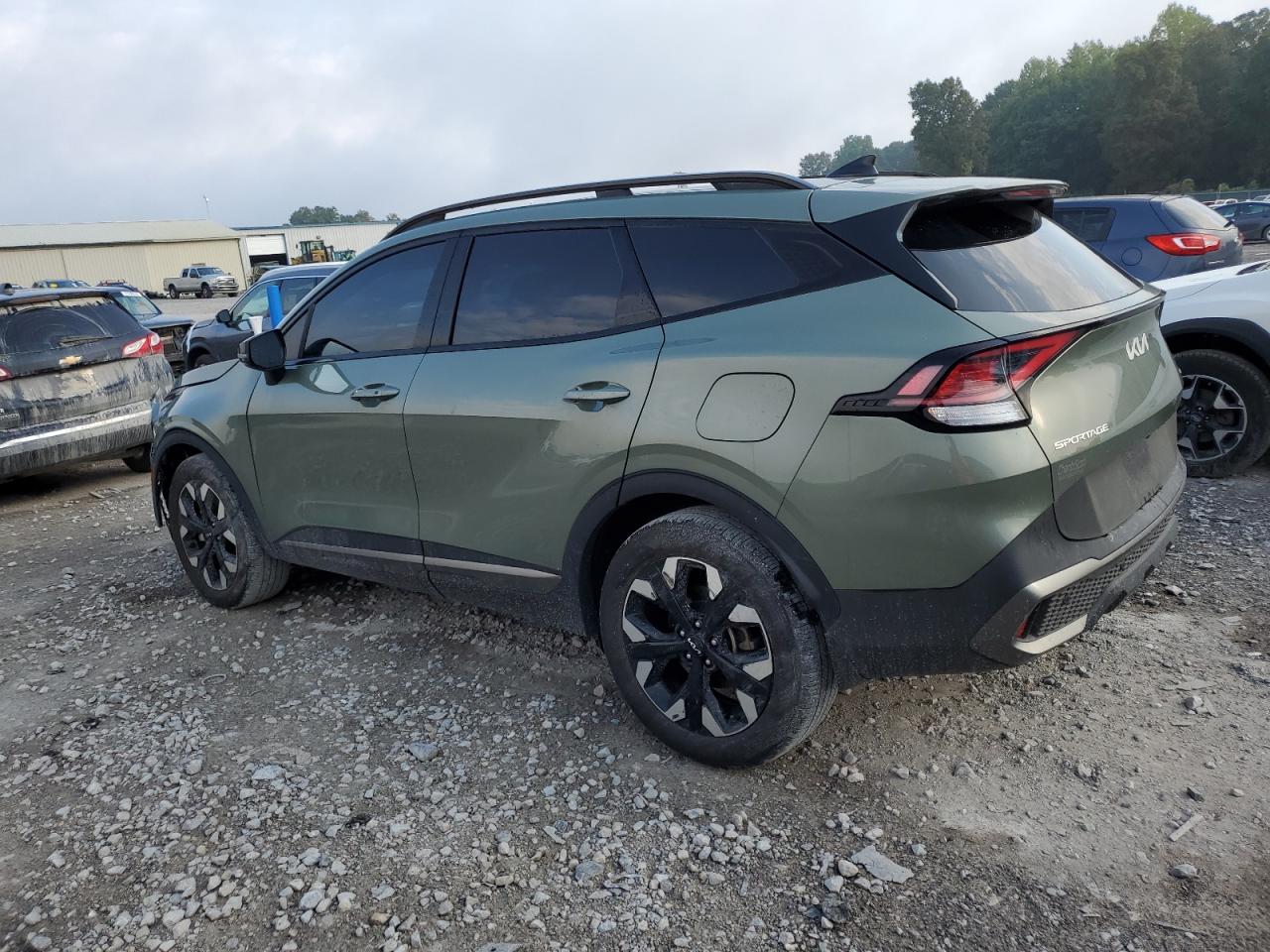 2023 KIA Sportage VIN 5XYK6CAF3PG120617 Copart auction photo, front end damage thumbnail 2