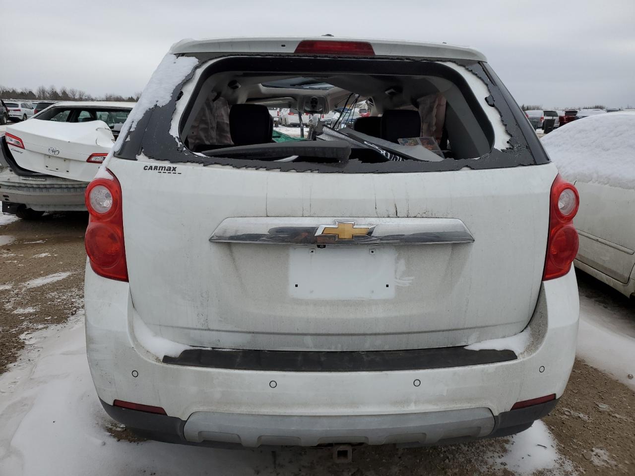 2015 Chevrolet Equinox VIN 2GNALDEK8F6289049 Copart auction photo, all over damage thumbnail 6