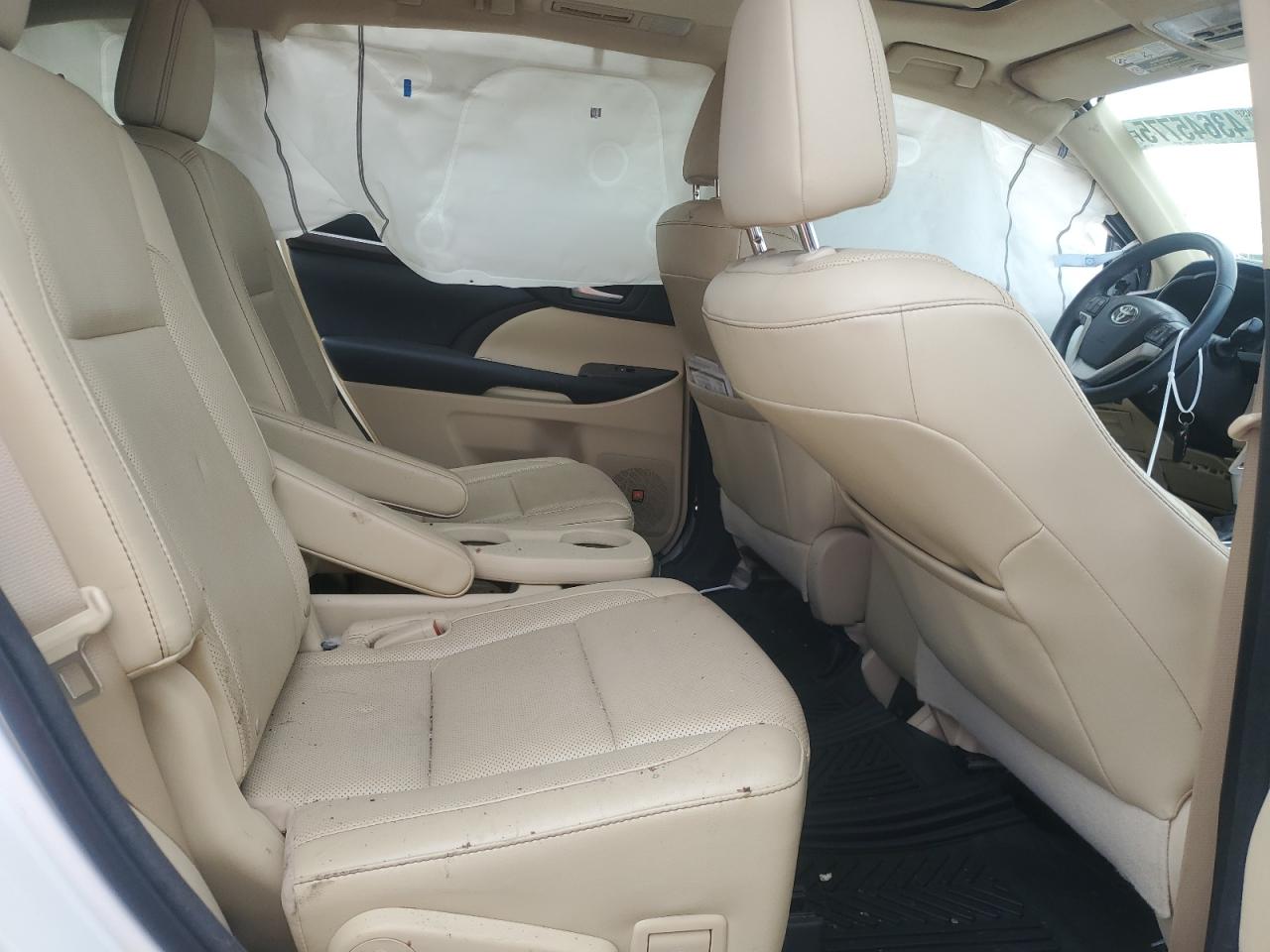2016 Toyota Highlander VIN 5TDYKRFH9GS121678 Copart auction photo, front end / side damage thumbnail 10