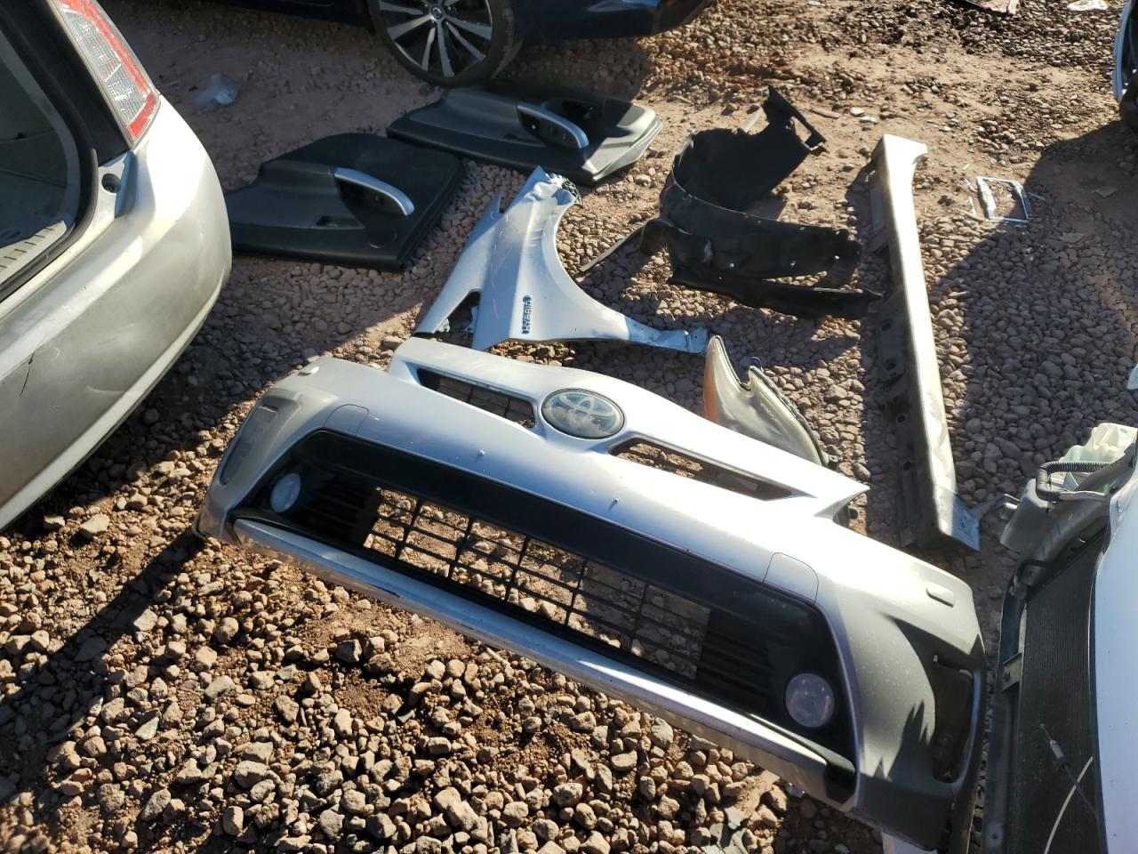 2013 Toyota Prius VIN JTDKN3DU9D5541971 Copart auction photo, front end / side damage thumbnail 12