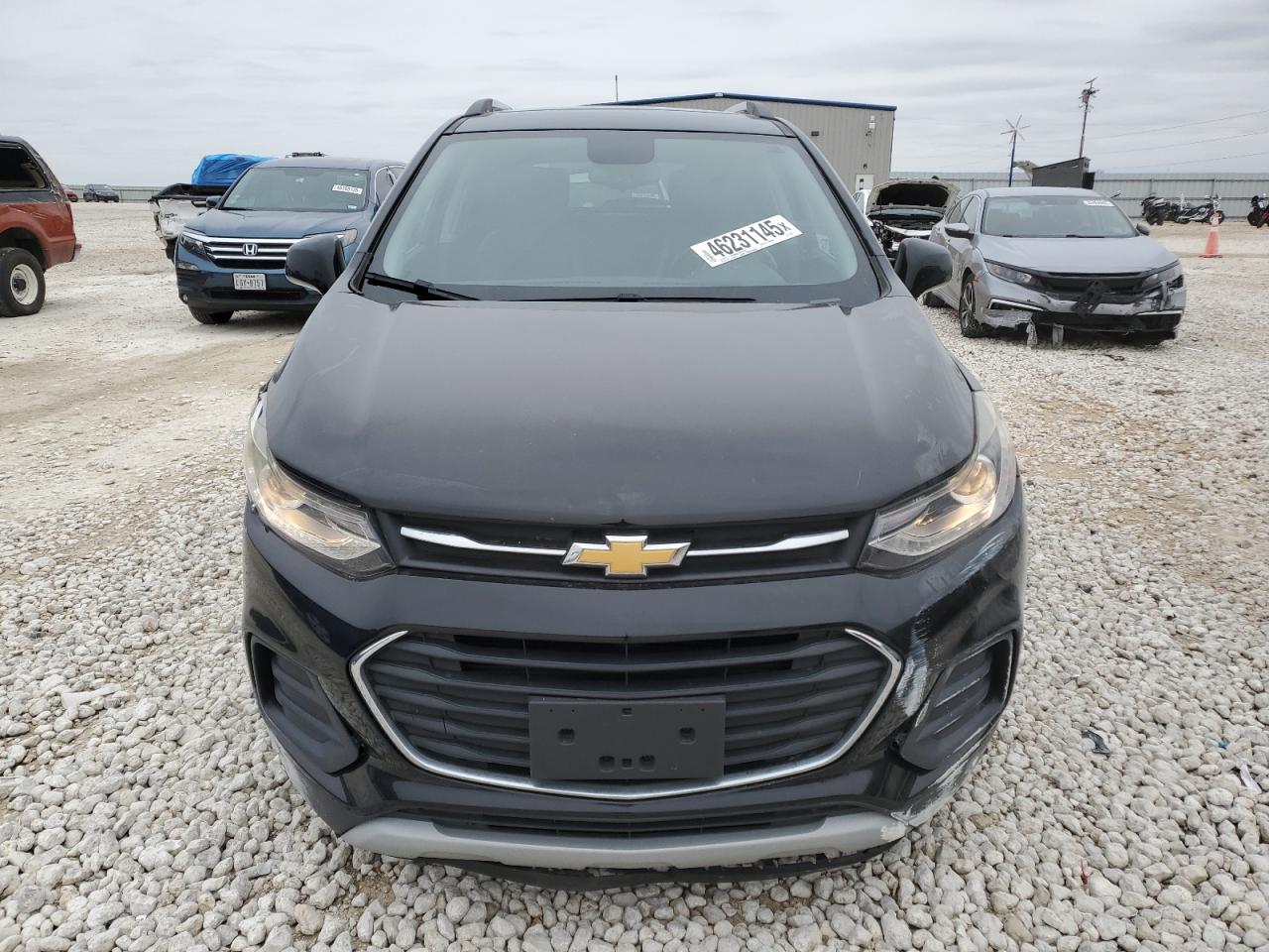 2018 Chevrolet Trax VIN 3GNCJLSBXJL381961 Copart auction photo, side / front end damage thumbnail 5