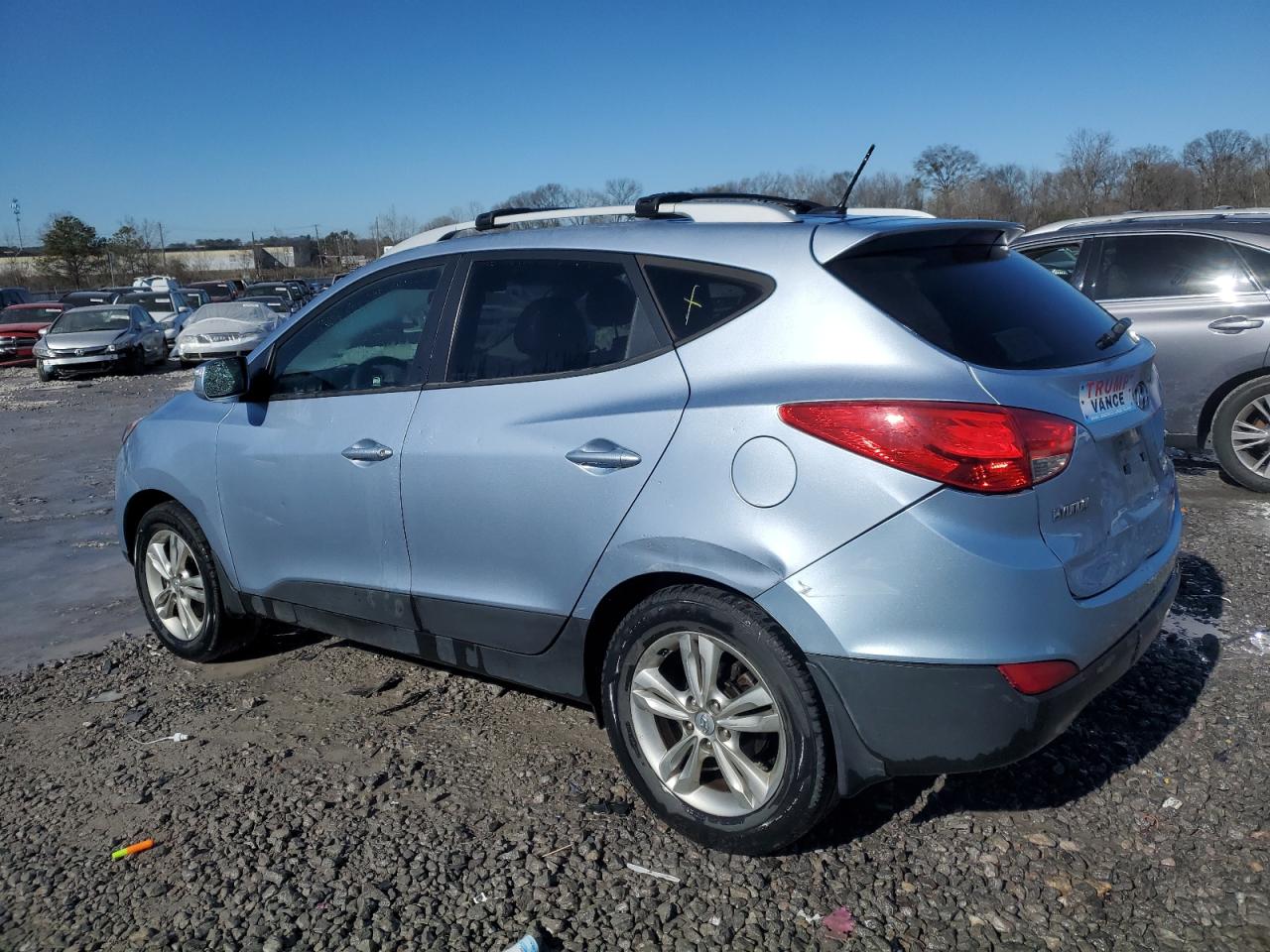 2012 Hyundai Tucson VIN KM8JU3AC4CU385817 Copart auction photo, front end damage thumbnail 2