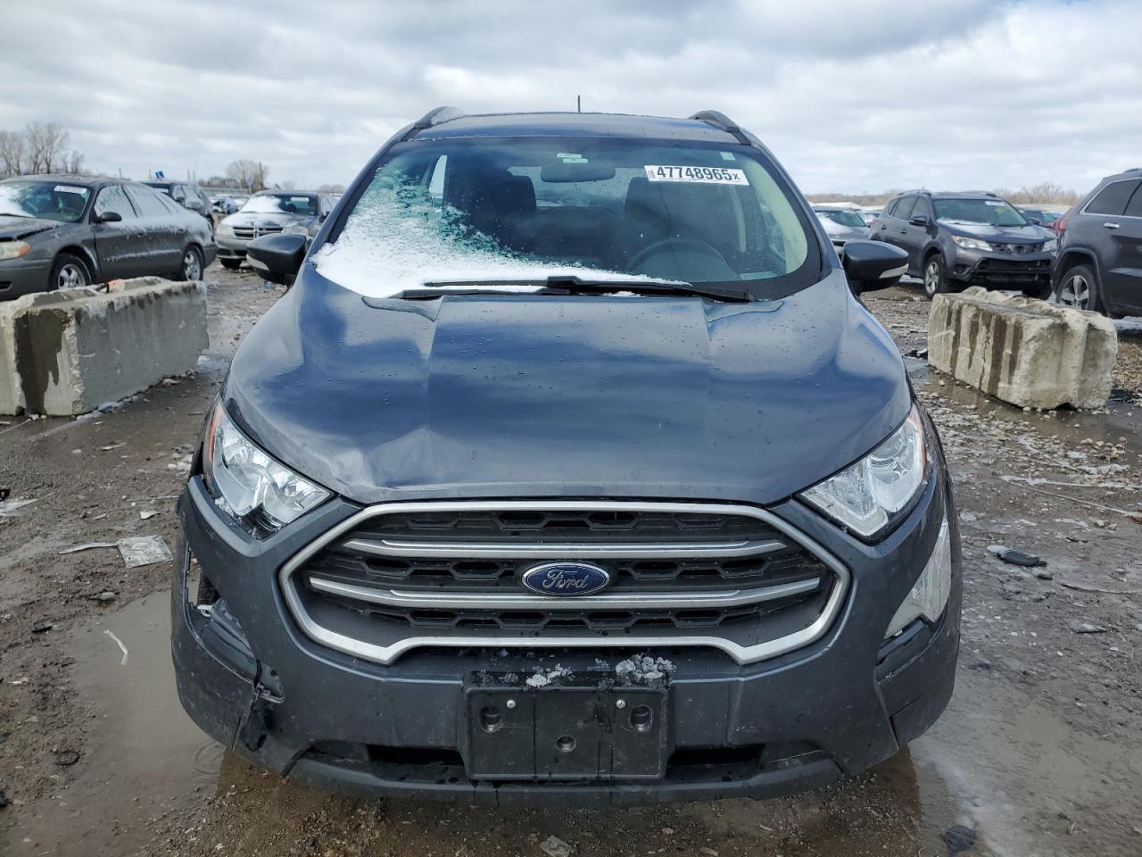 2019 Ford EcoSport VIN MAJ3S2GE7KC299109 Copart auction photo, all over damage thumbnail 5