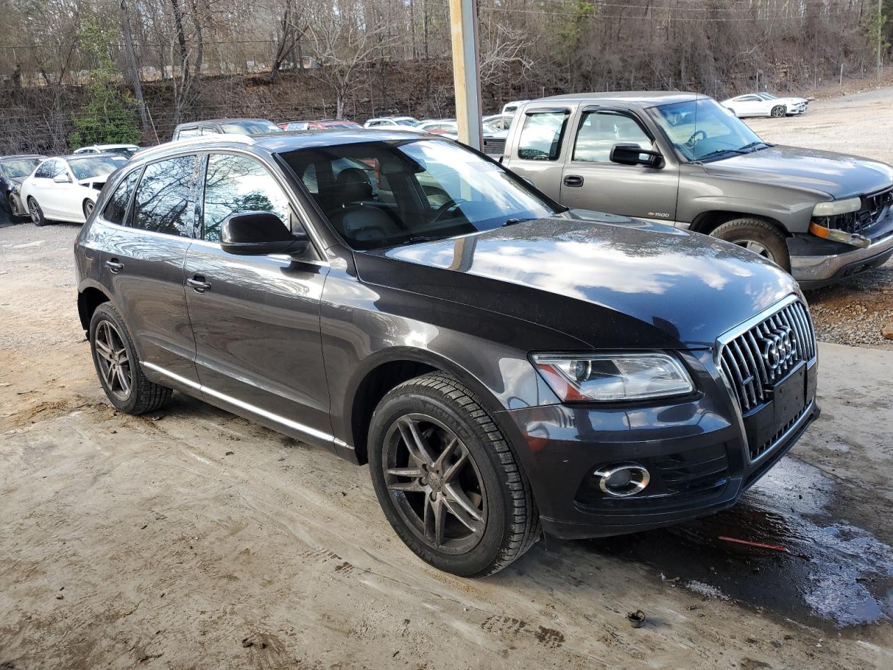 2014 Audi Q5 VIN WA1LFAFP8EA088653 Copart auction photo, rear end damage thumbnail 4
