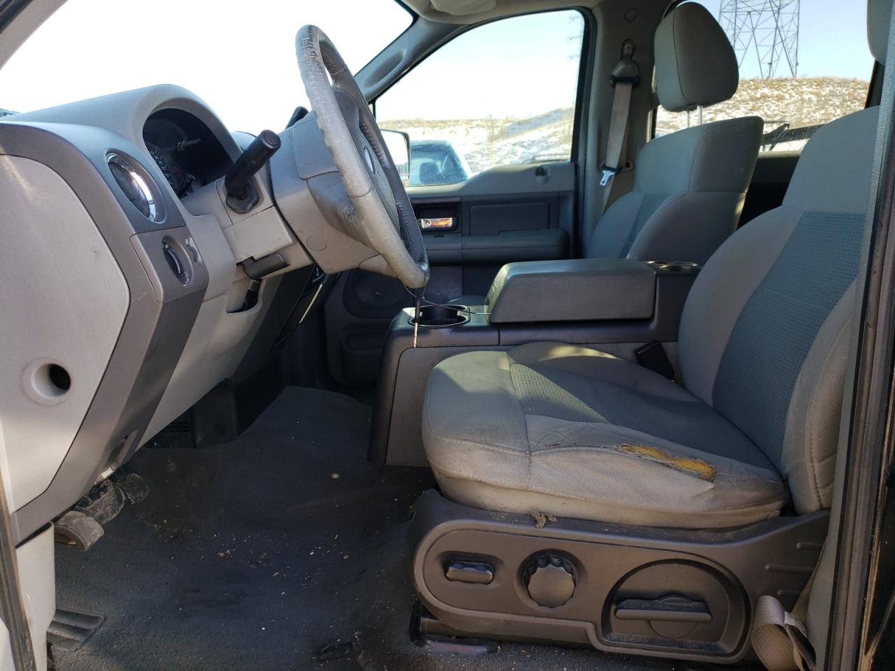 2008 Ford F-150 VIN 1FTPW14V38FA61425 Copart auction photo, side / hail damage thumbnail 7