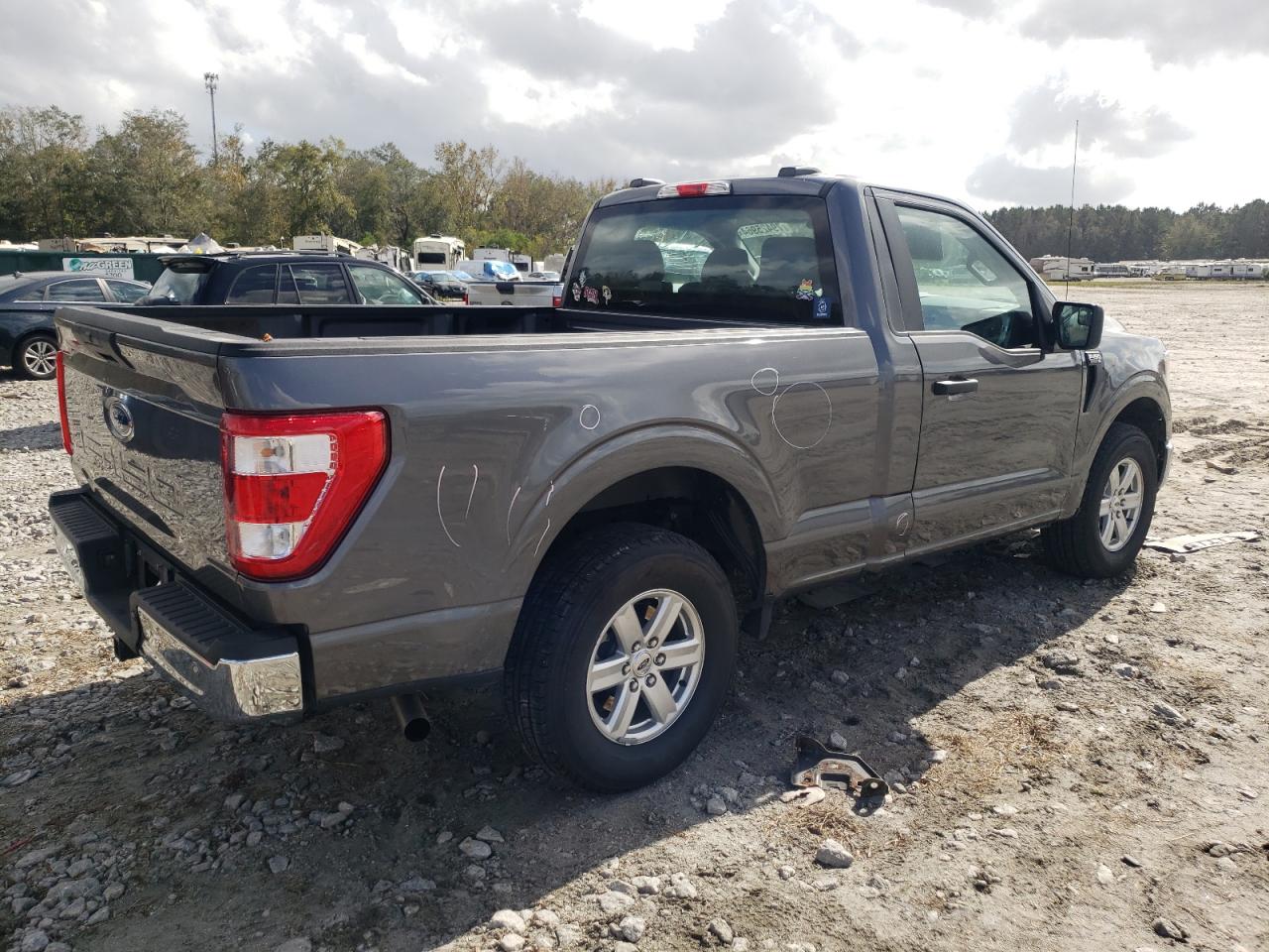 2021 Ford F-150 VIN 1FTMF1CB2MKD44085 Copart auction photo, top/roof / side damage thumbnail 3