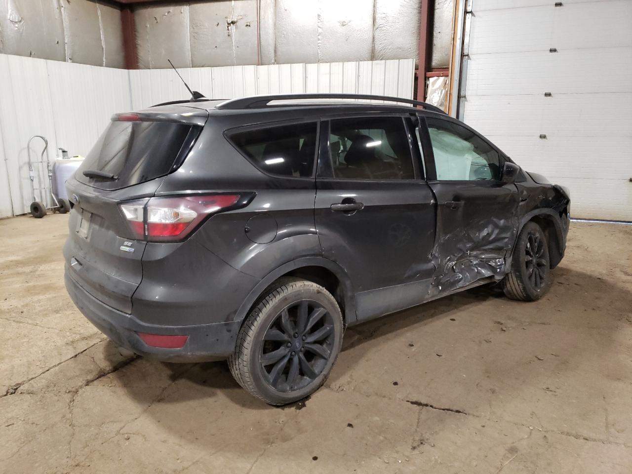 2018 Ford Escape VIN 1FMCU9GD6JUD22727 Copart auction photo, all over damage thumbnail 3