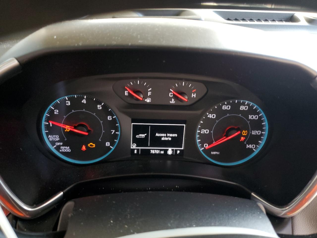 2020 Chevrolet Equinox VIN 3GNAXHEV5LS561561 Copart auction photo, front end / side damage thumbnail 9