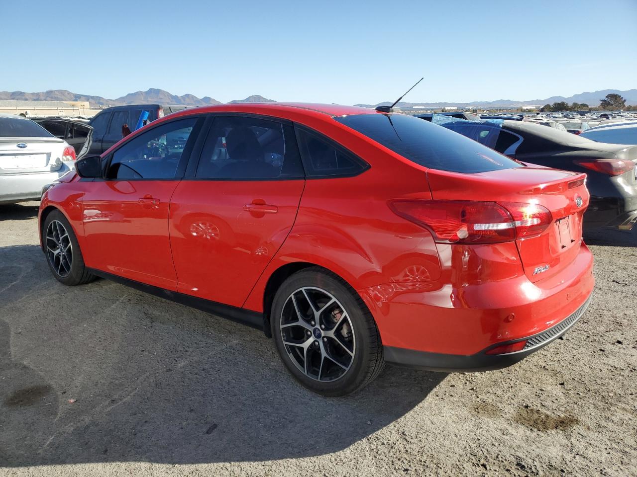 2017 Ford Focus VIN 1FADP3H28HL258304 Copart auction photo, front end damage thumbnail 2