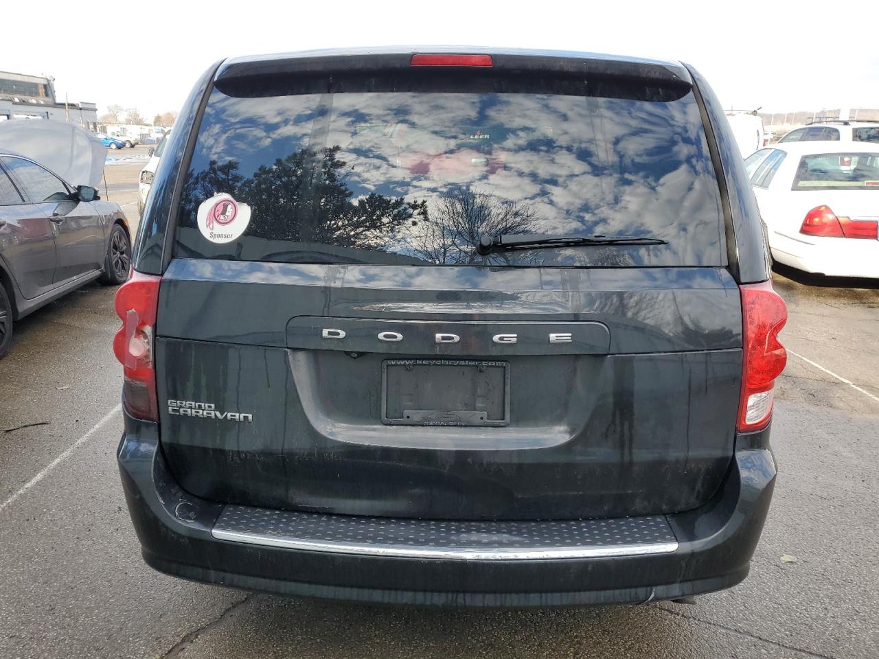 2018 Dodge Caravan VIN 2C4RDGBG5JR137831 Copart auction photo, front end / mechanical damage thumbnail 6
