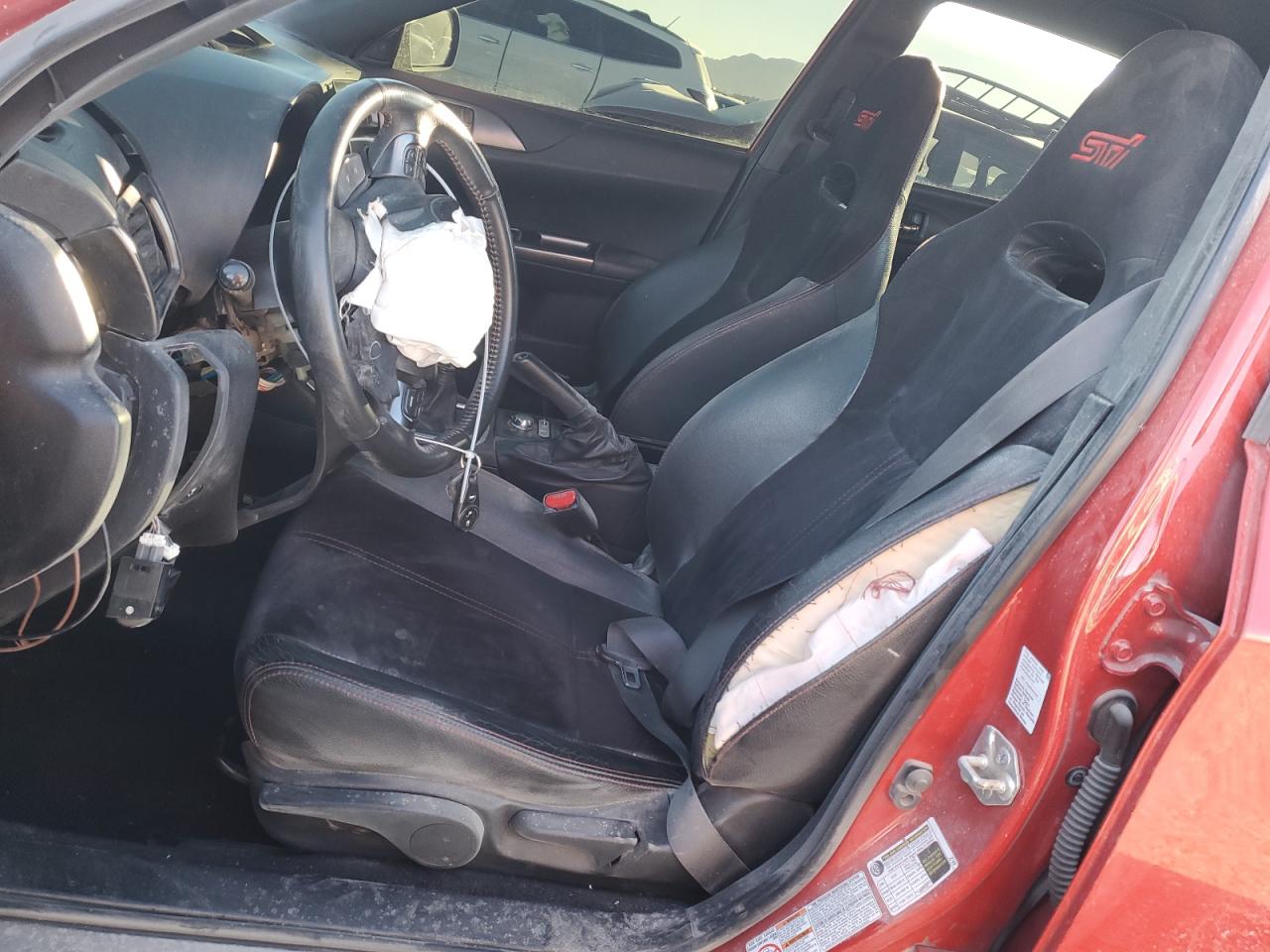 2011 Subaru WRX VIN JF1GR8H68BL831393 Copart auction photo, all over damage thumbnail 7