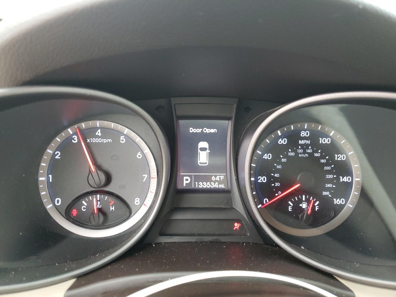 2016 Hyundai Santa Fe VIN 5XYZT3LB8GG335119 Copart auction photo, front end damage thumbnail 9