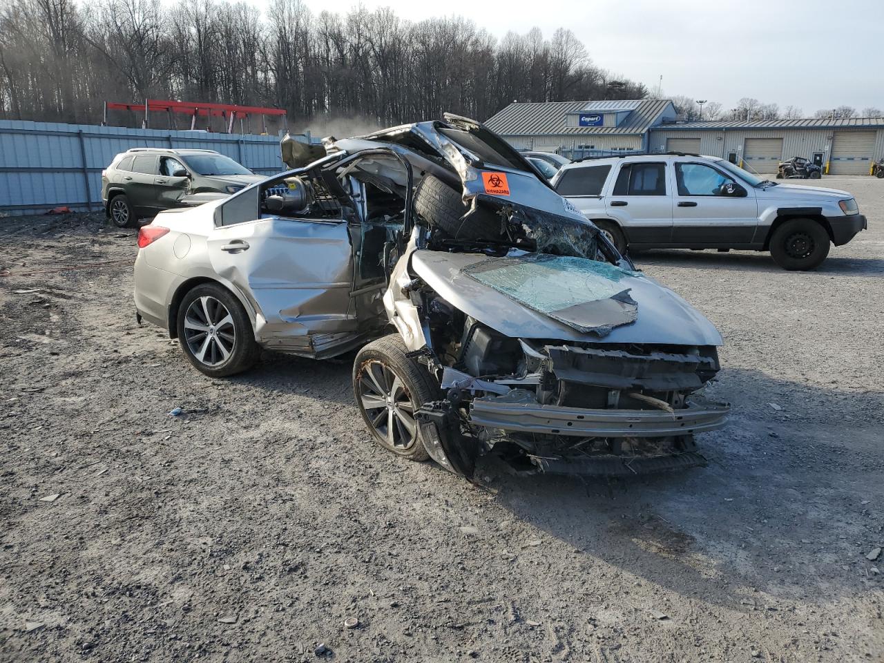 2019 Subaru Legacy VIN 4S3BNEN69K3010032 Copart auction photo, all over damage thumbnail 4