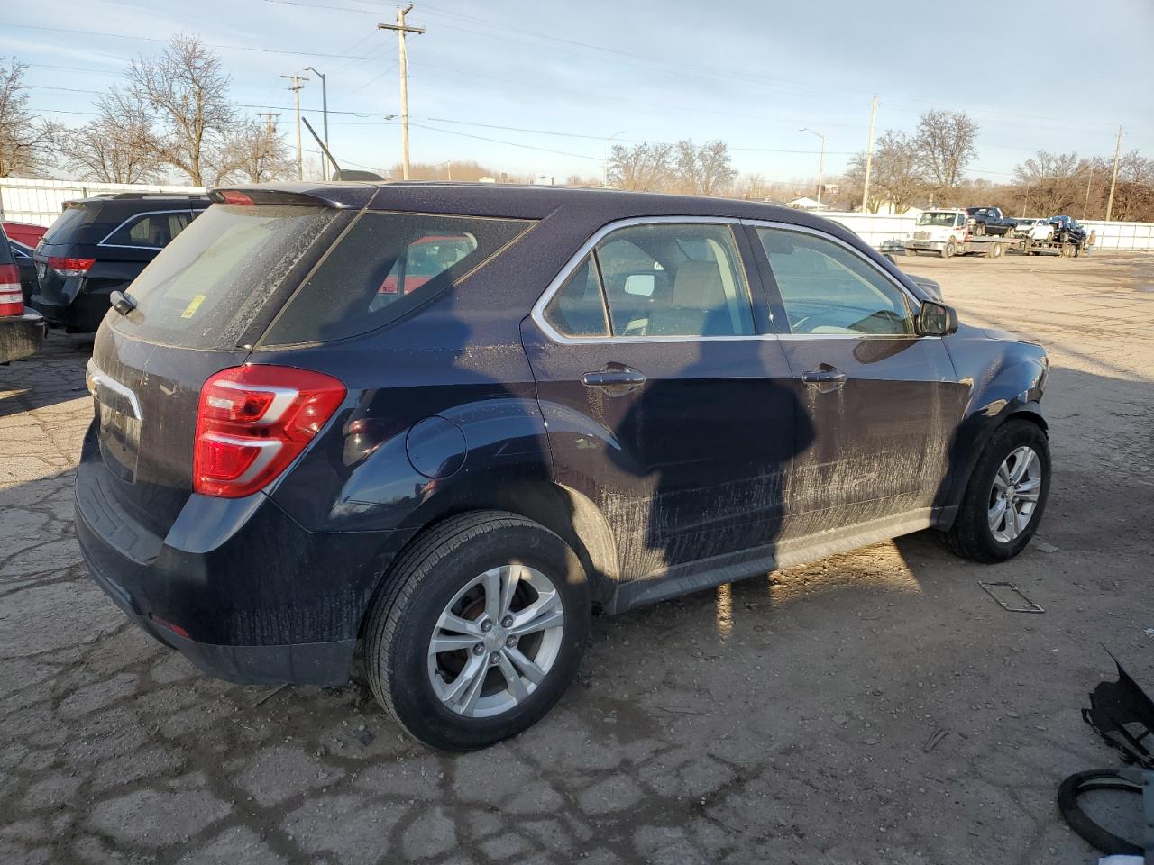 2017 Chevrolet Equinox VIN 2GNALBEK6H1616763 Copart auction photo, front end damage thumbnail 3