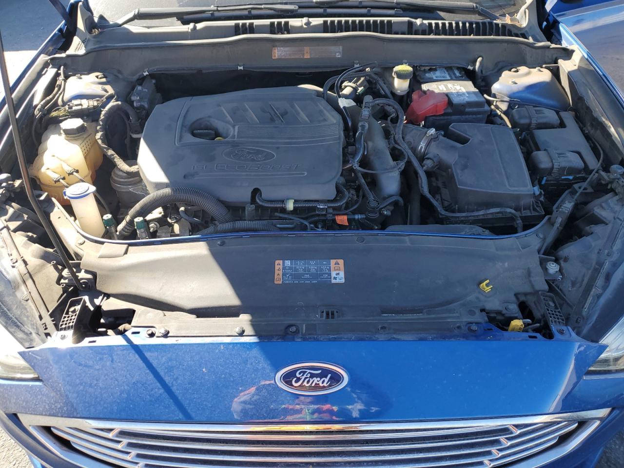 2017 Ford Fusion VIN 3FA6P0HD1HR313296 Copart auction photo, mechanical damage thumbnail 11