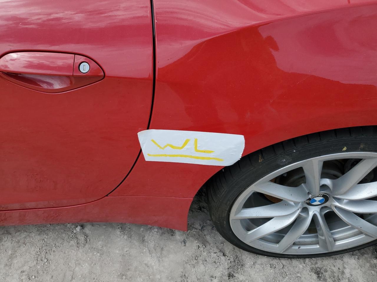 2009 BMW Z4 VIN WBALM73529E351054 Copart auction photo, water/flood damage thumbnail 12