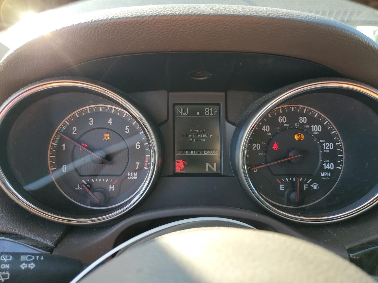 2012 Jeep Grand Cherokee VIN 1C4RJEAG7CC354713 Copart auction photo, front end damage thumbnail 9
