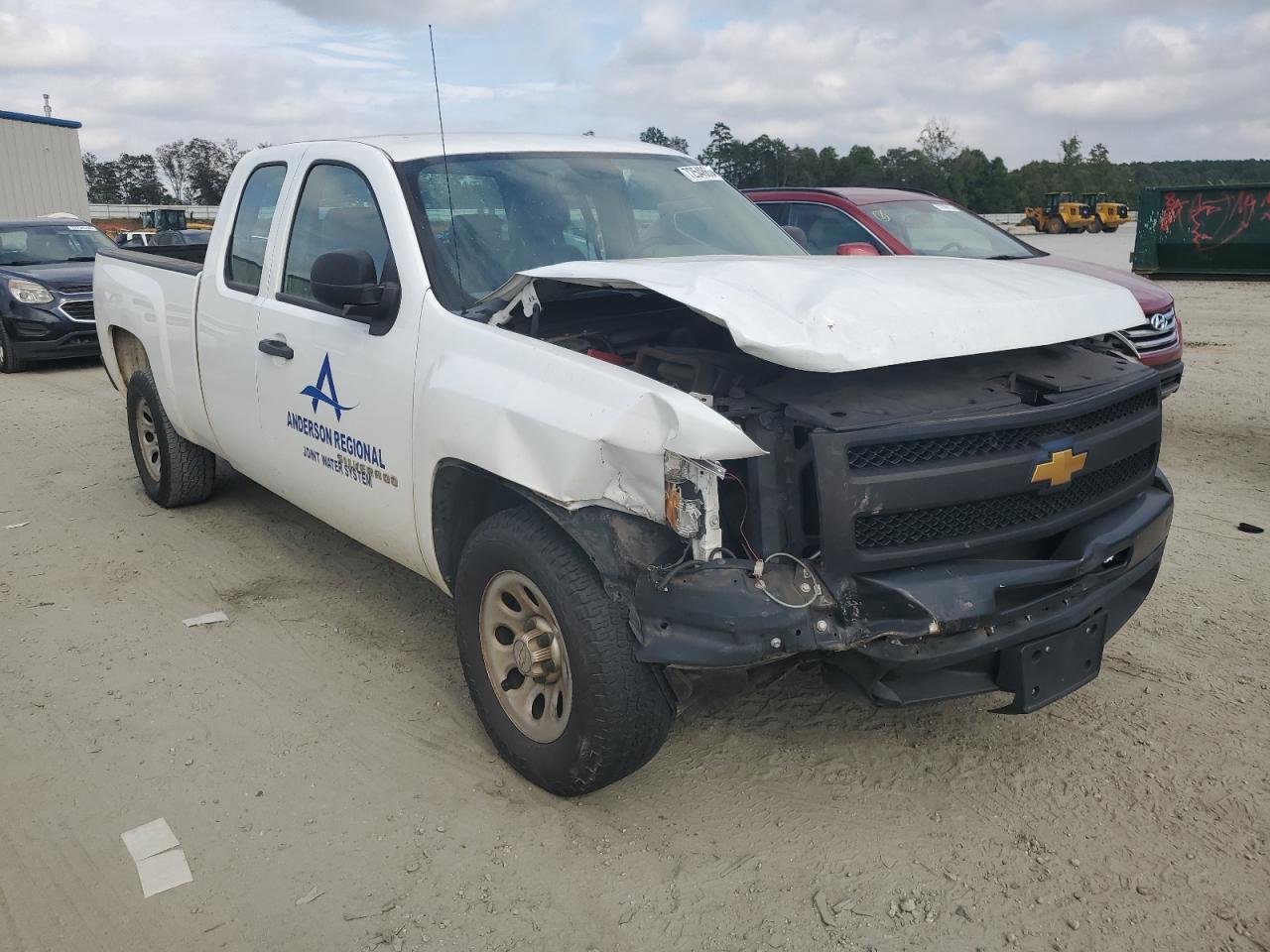 2013 Chevrolet Silverado VIN 1GCRCPEX2DZ286013 Copart auction photo, front end damage thumbnail 4