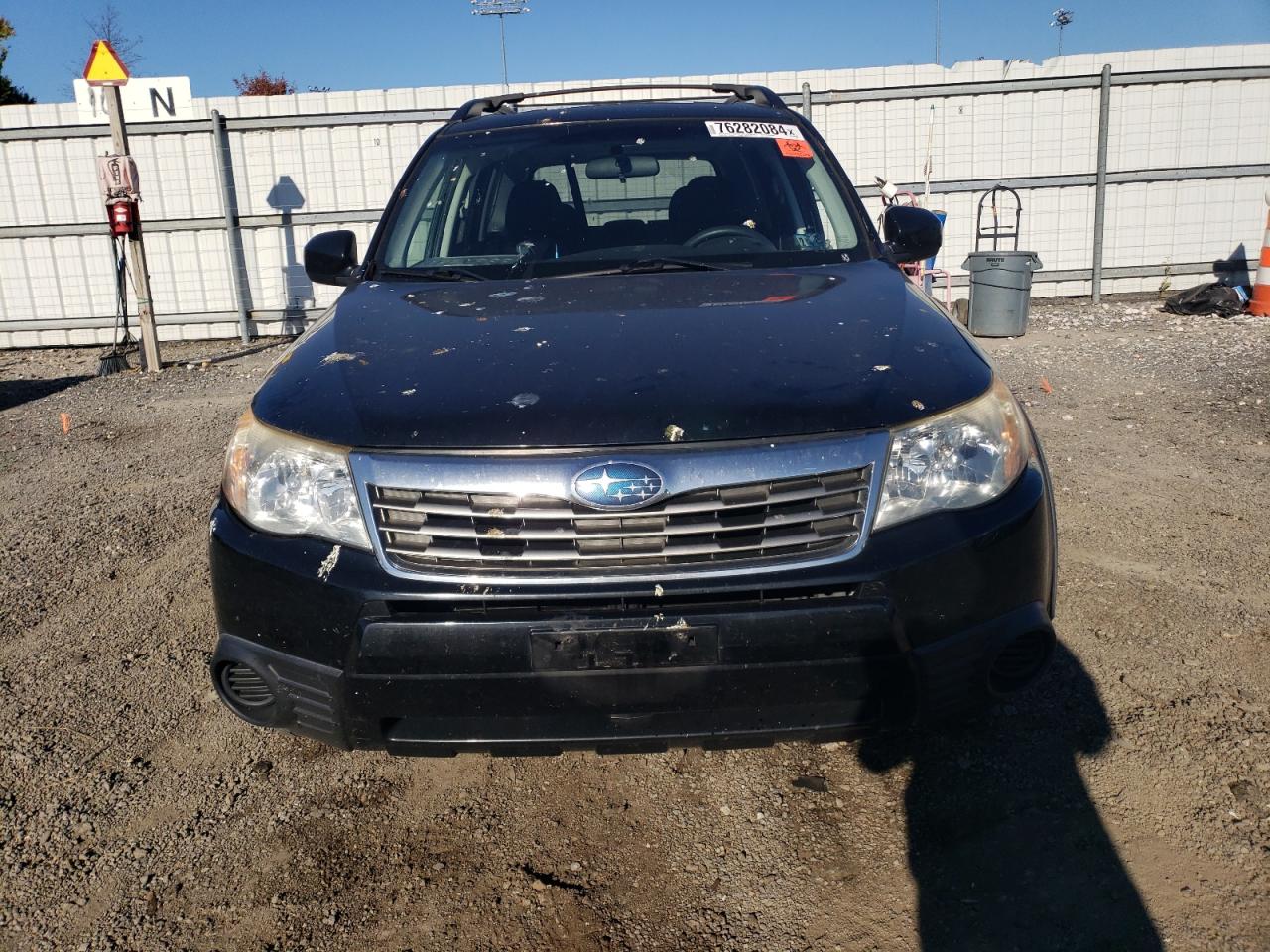 2009 Subaru Forester VIN JF2SH63649H712435 Copart auction photo, side / front end damage thumbnail 5
