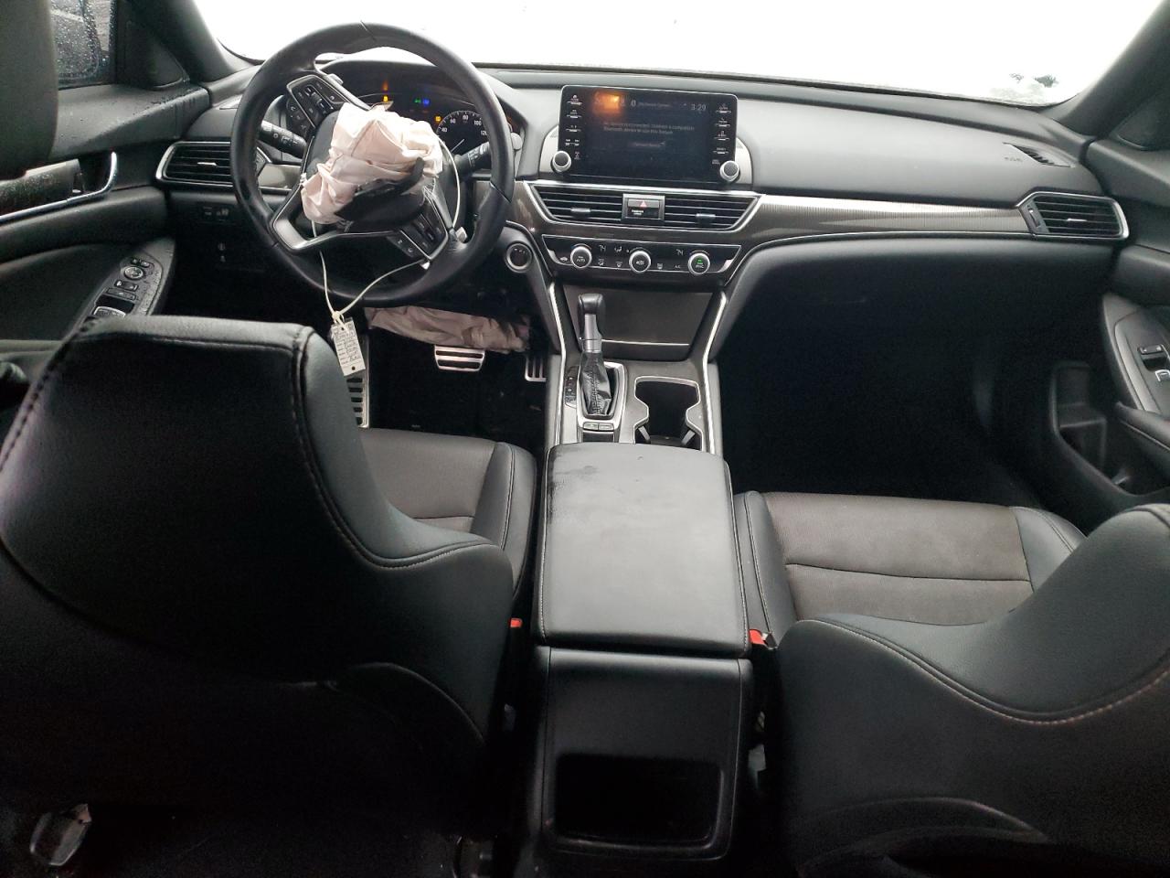 2020 Honda Accord VIN 1HGCV1F38LA140433 Copart auction photo, front end / undercarriage damage thumbnail 8