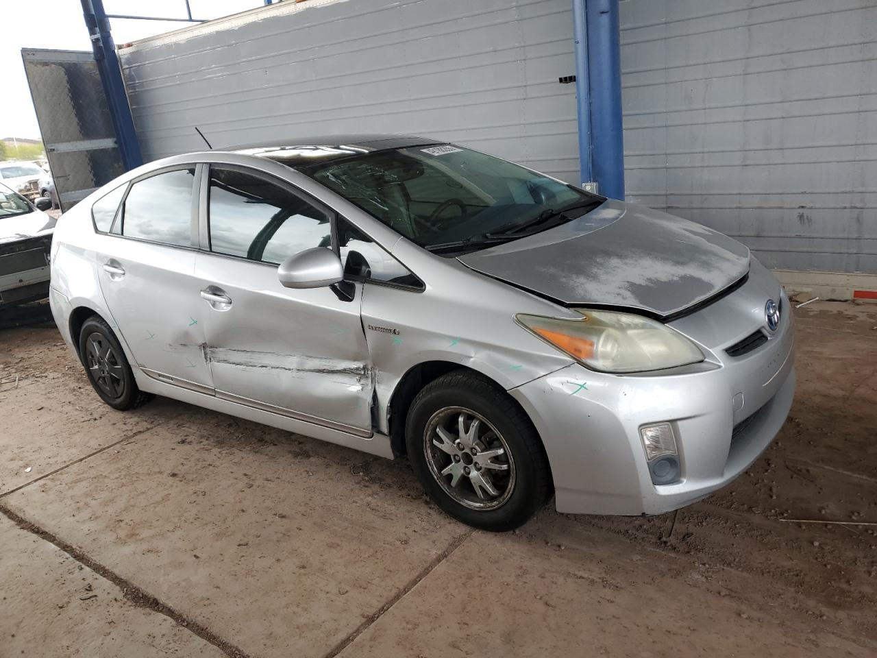 2011 Toyota Prius VIN JTDKN3DUXB1396055 Copart auction photo, side / all over damage thumbnail 4